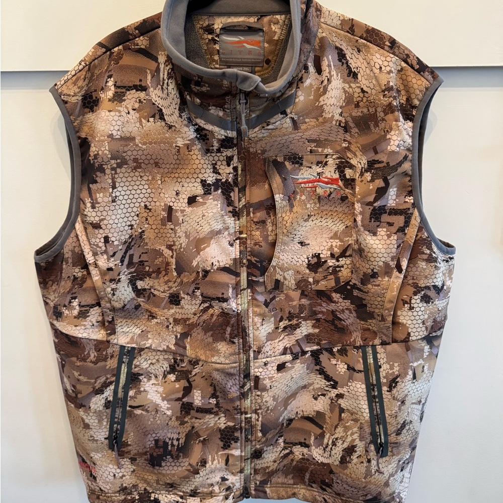 Sitka Men’s Dakota Vest in Marsh Sz XXL  NWOT